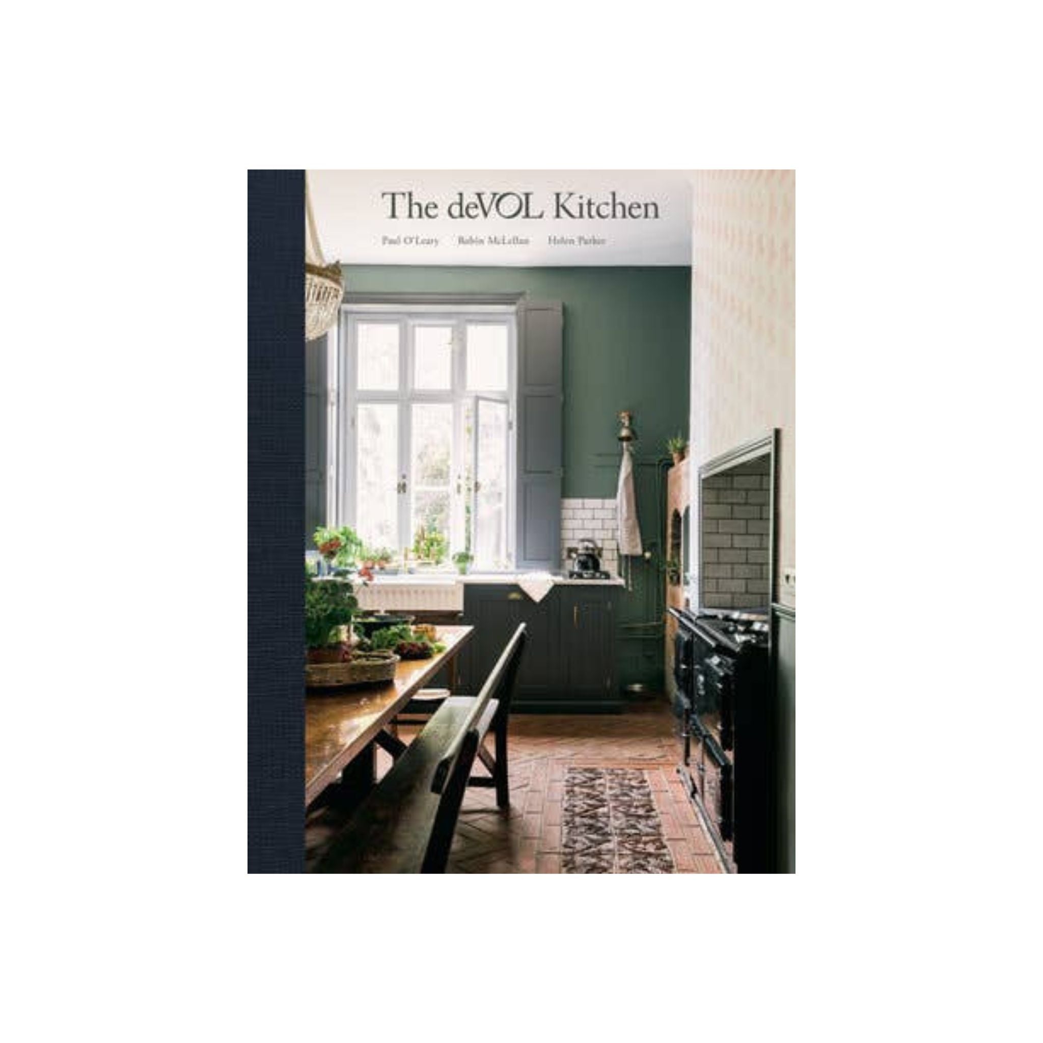 This image features the cover of a coffee table book titled "The déVOL Kitchen," which is part of a bundle of bestselling home styling books. The book's cover captures a cozy and stylish kitchen scene with natural lighting and a rustic meets modern aesthetic.