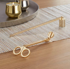 Gold Candle Snuffer - Shoppe Details and Design.