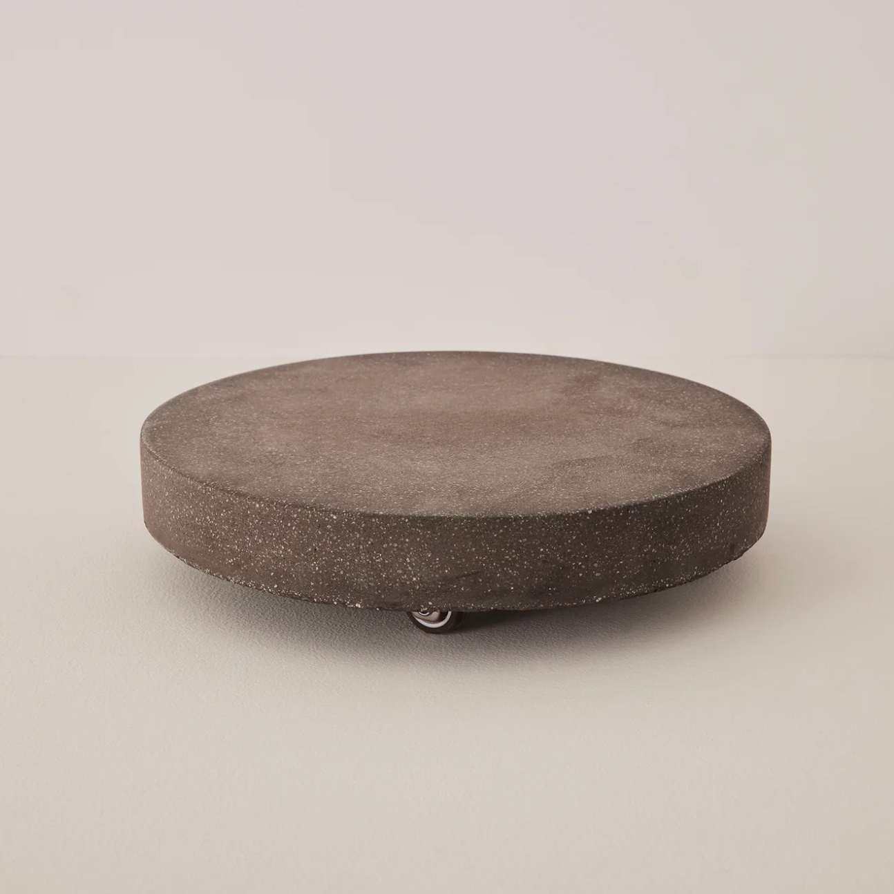 dark stone plant trolley