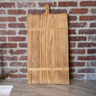 Antique Turkish cutting board with vintage charm, perfect for adding warmth to kitchens, tablescapes, backsplashes, and walls.