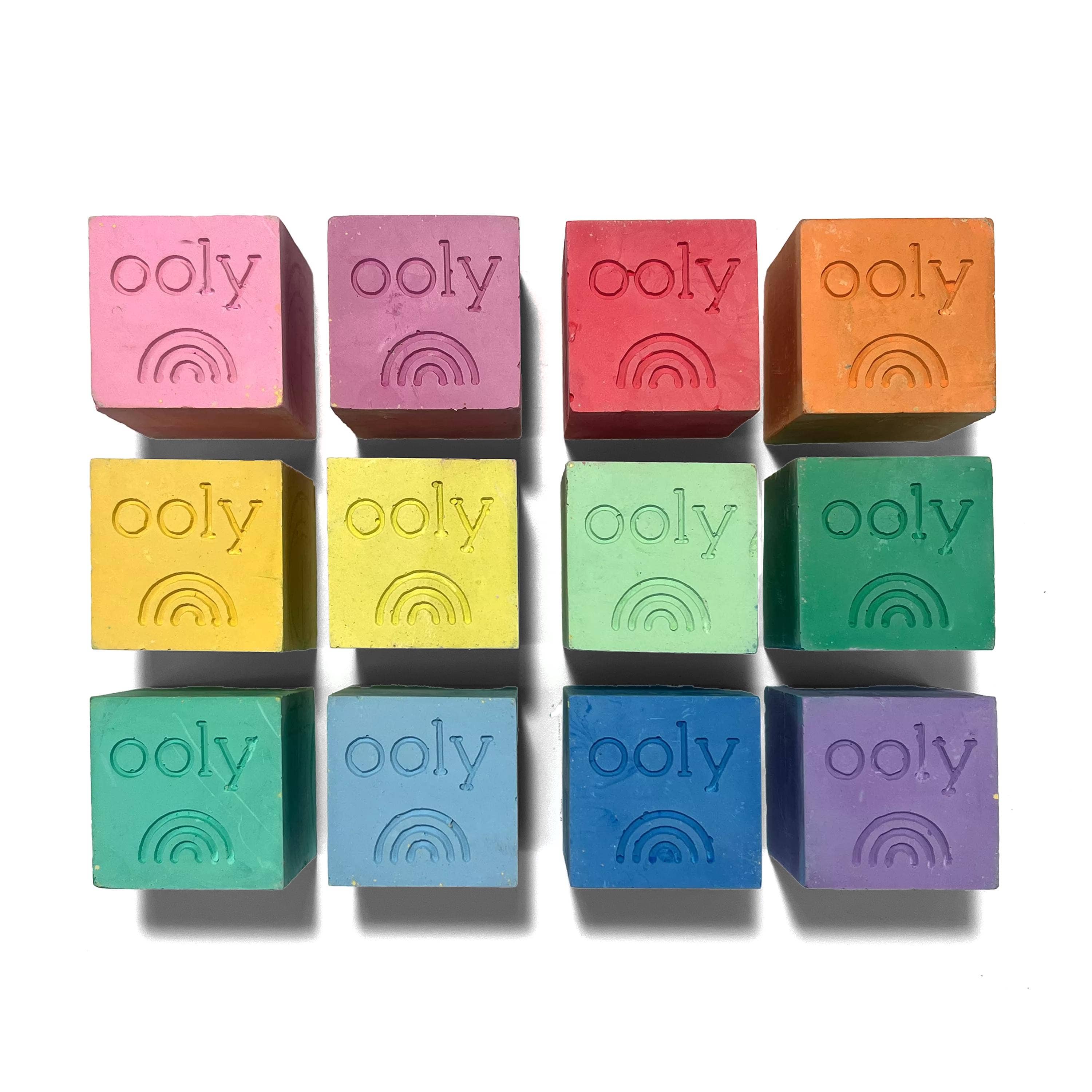 Ooly Chalk-O-Rama Block Sidewalk Chalk.