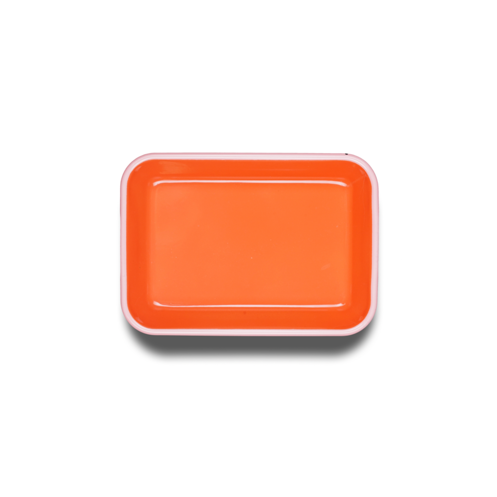 colorama porcelain coated baking dish coral.