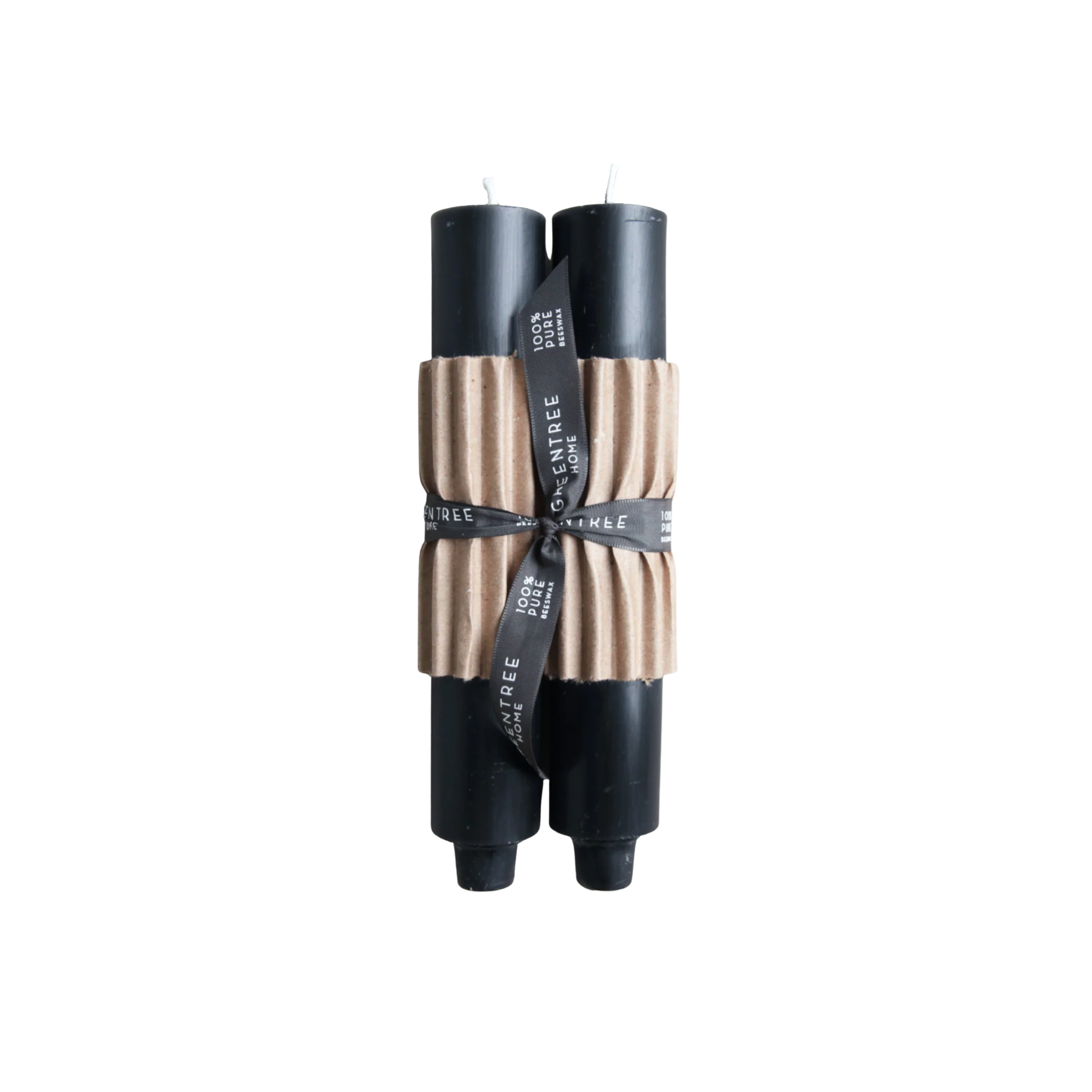 Column Candle Set, Black - Shoppe Details and Design.
