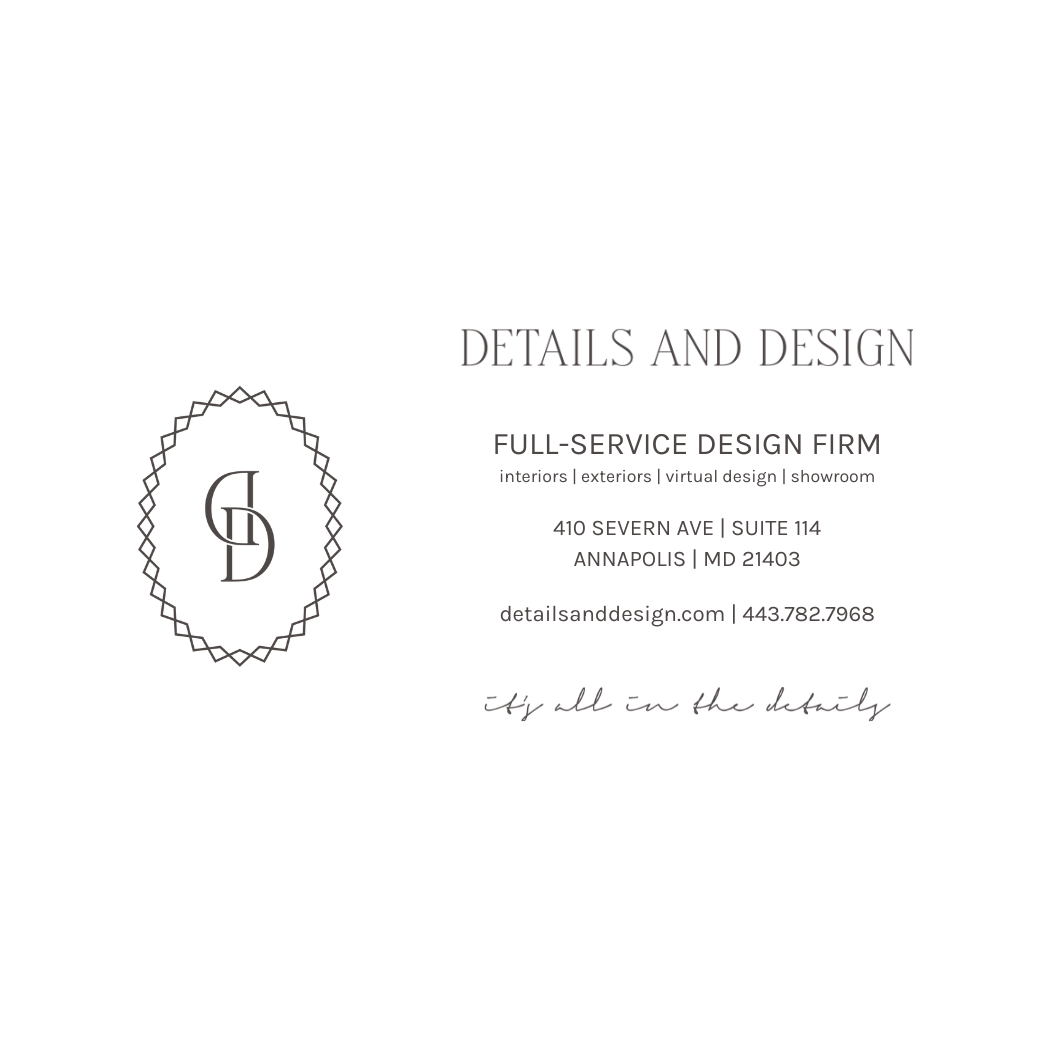 Details and Design Gift Card - Details and Design - Details and Design