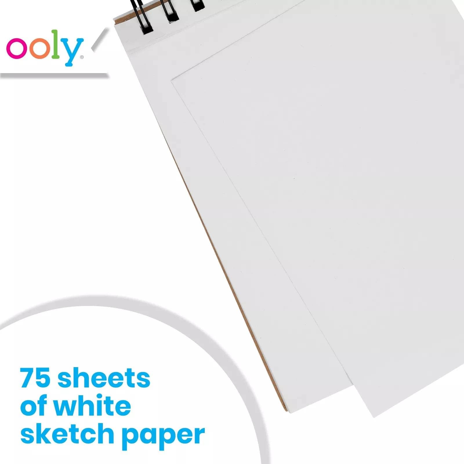 Ooly -D.I.Y. Cover Sketchbook - White Paper.