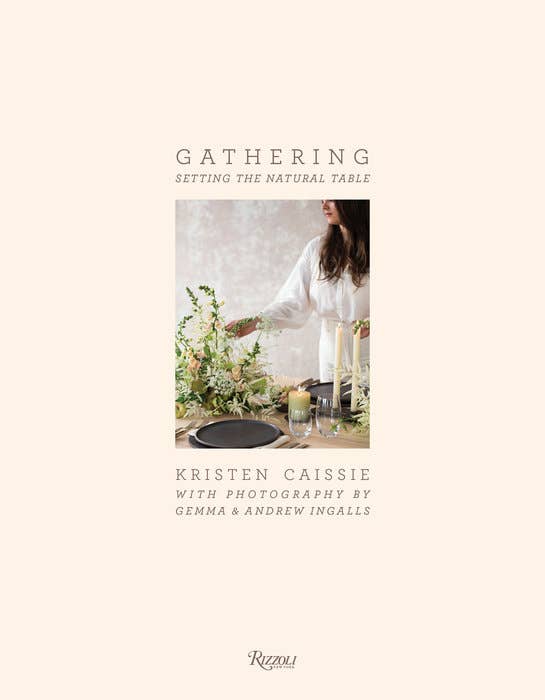 gathering by kristen caissie coffee table book.