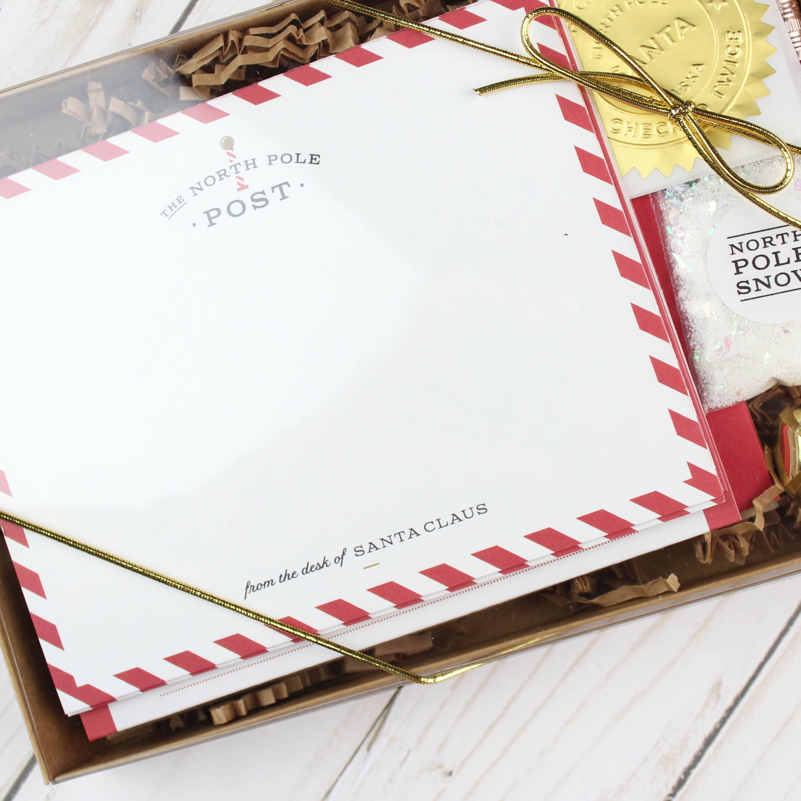 Inklings Paperie- Santa Letter Kit - Shoppe Details and Design.