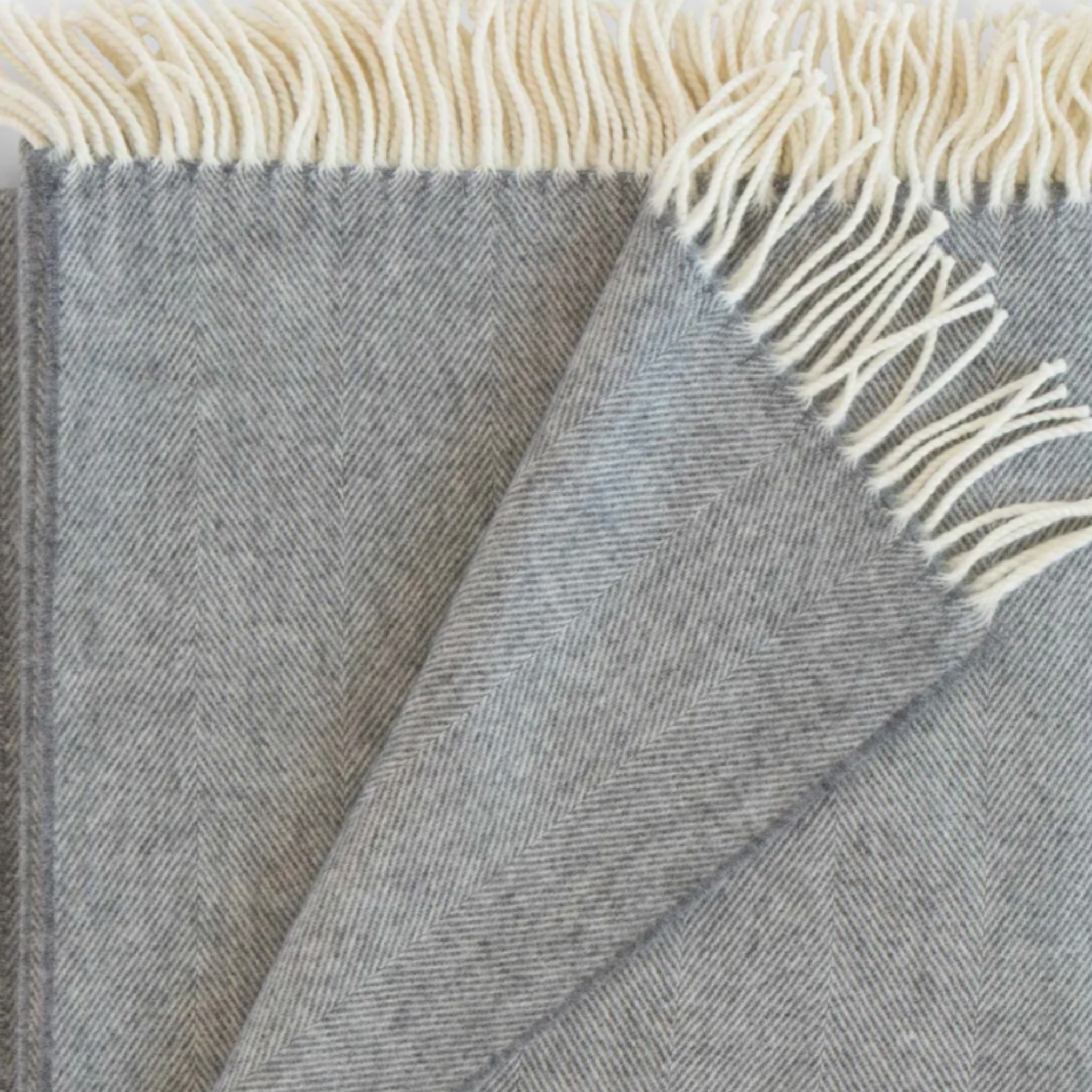 lightweight herringbone throw blanket.
