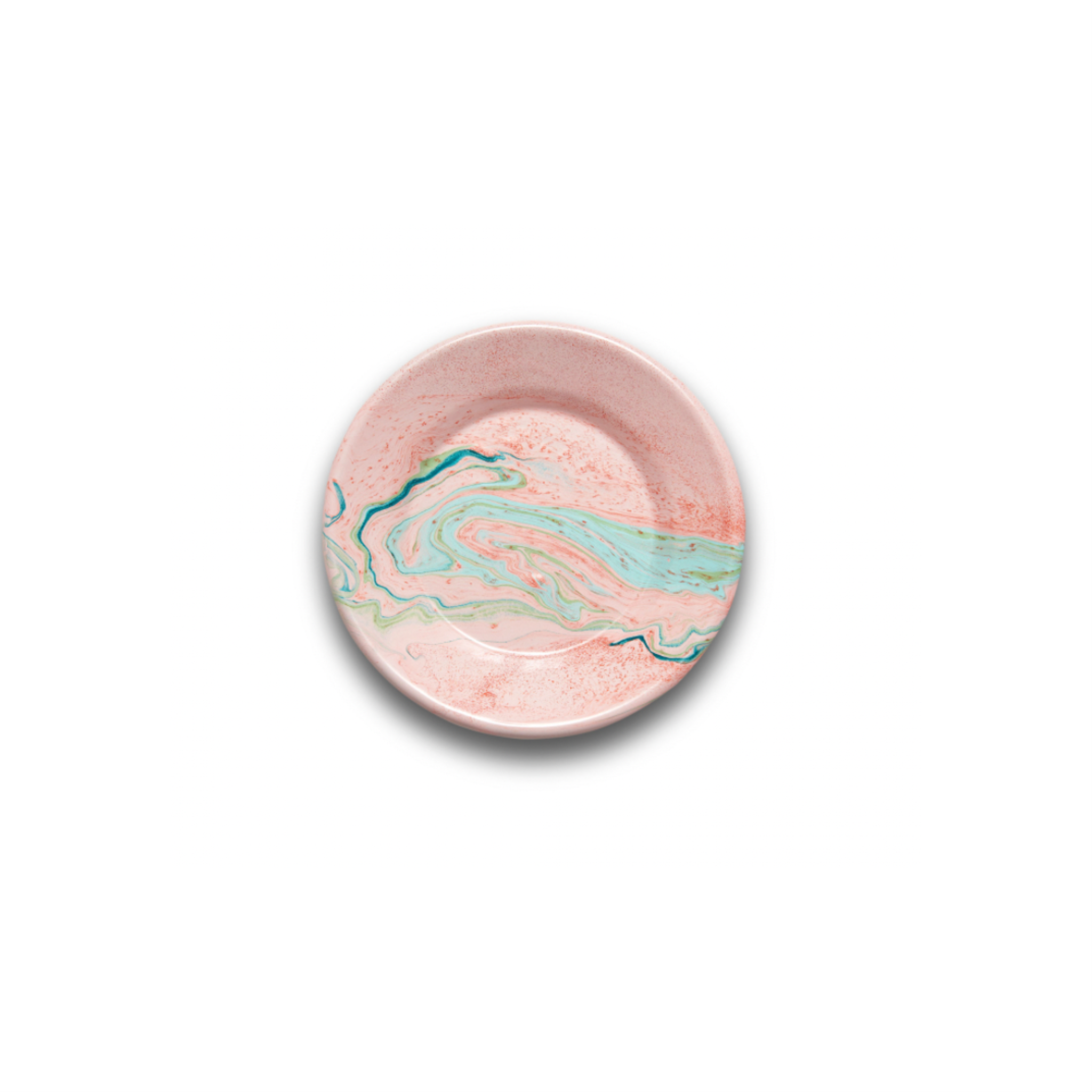 Multi Swirl Enamel Coated Plates - Shoppe Details and Design.