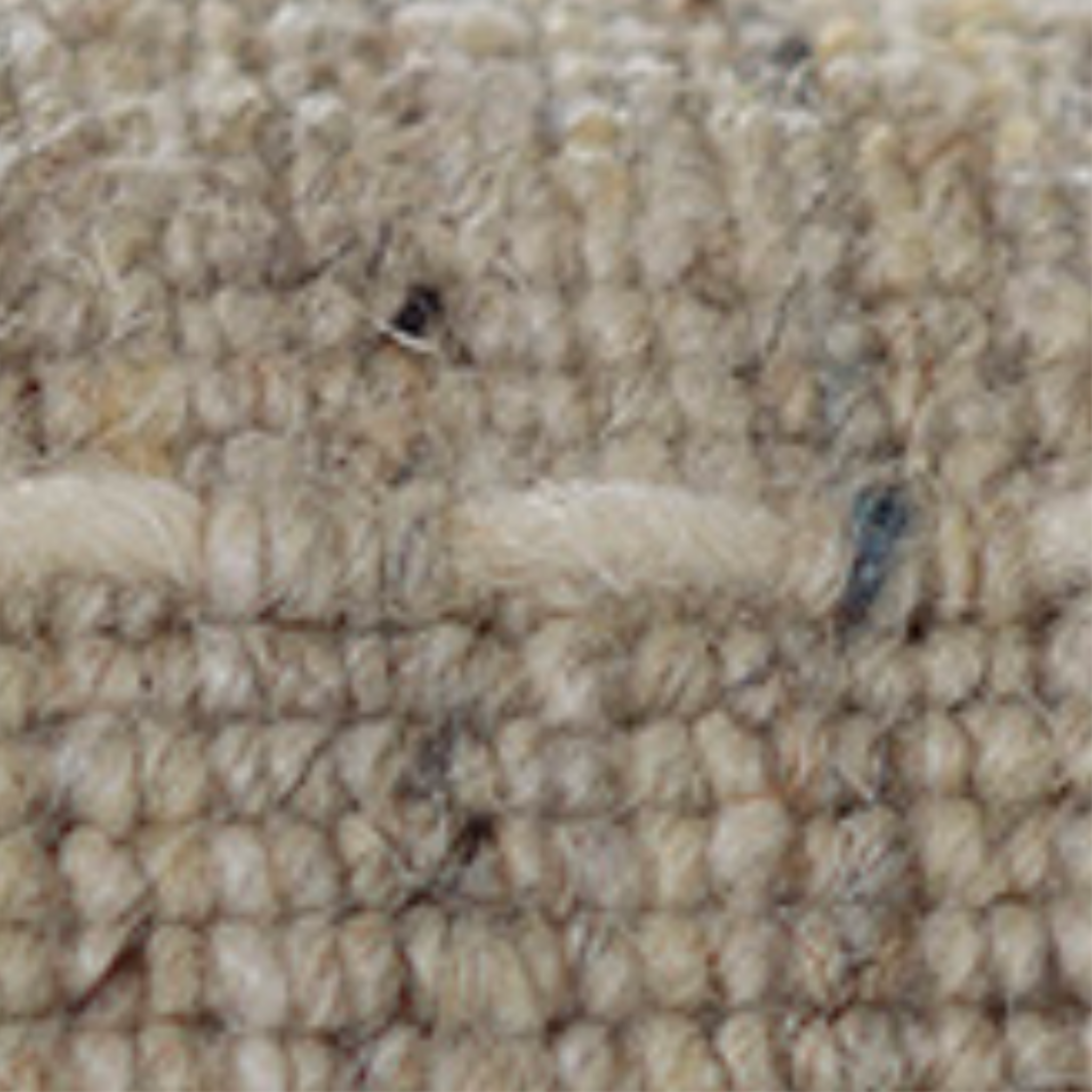 neutral rug with texture stripe.