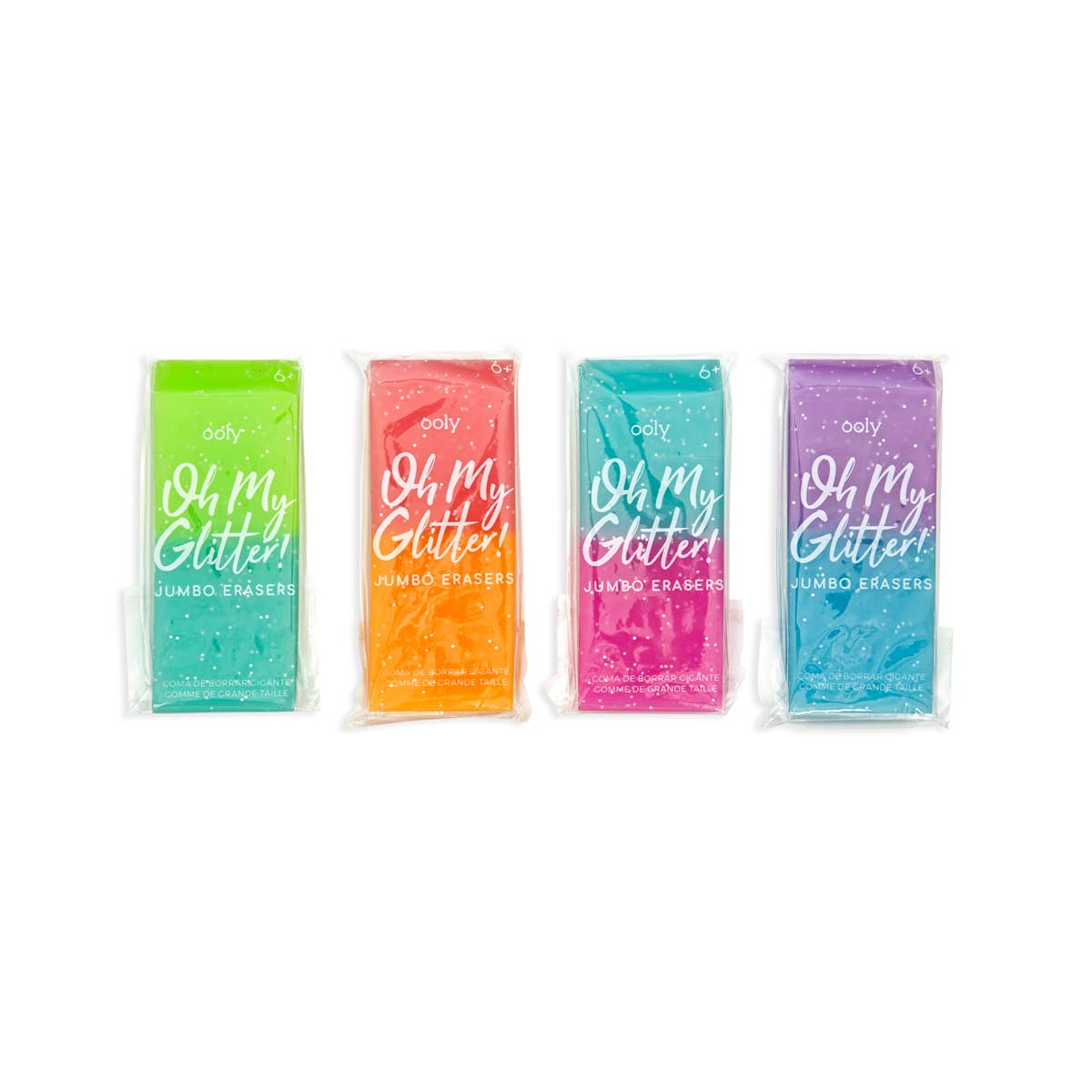 Ooly - Oh My Glitter - Jumbo Erasers.