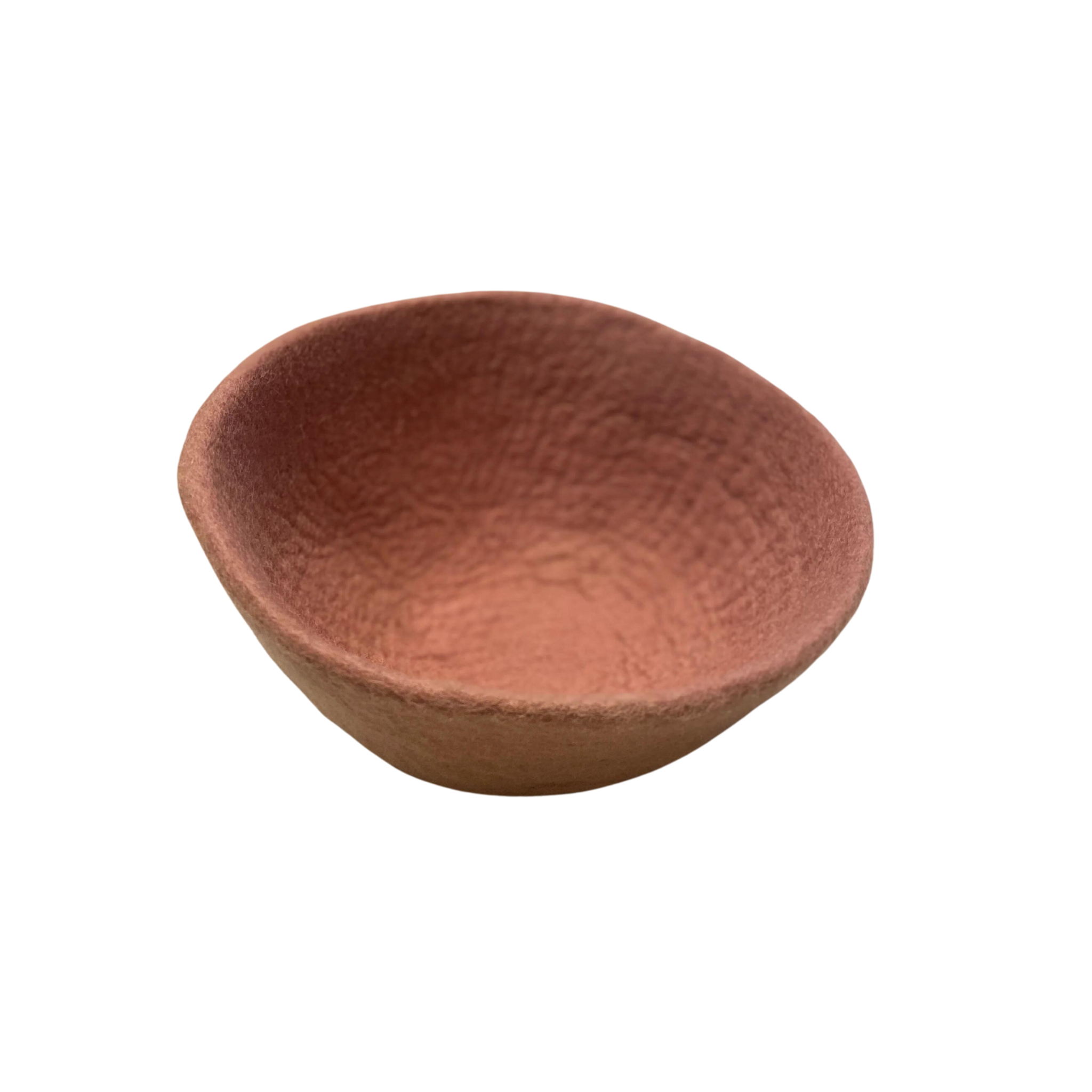 Peach Fair Trade Felt Bowl Insert - Shoppe Details and Design.