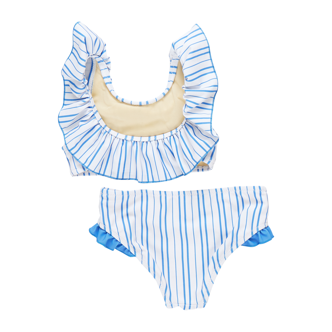 Pink Chicken- Girls Ariel Bikini in Riviera Stripe - Shoppe Details and Design.