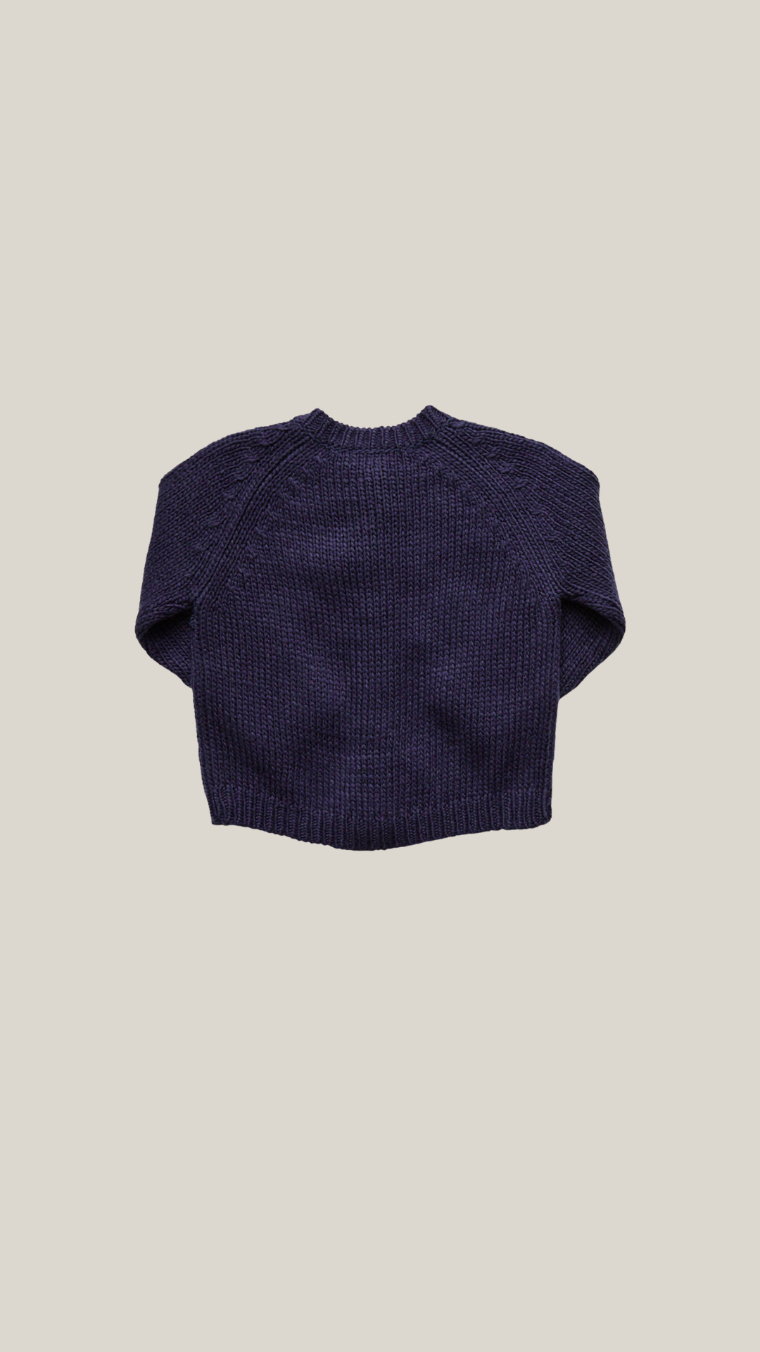 pink chicken - girls blossom sweater in navy blue.