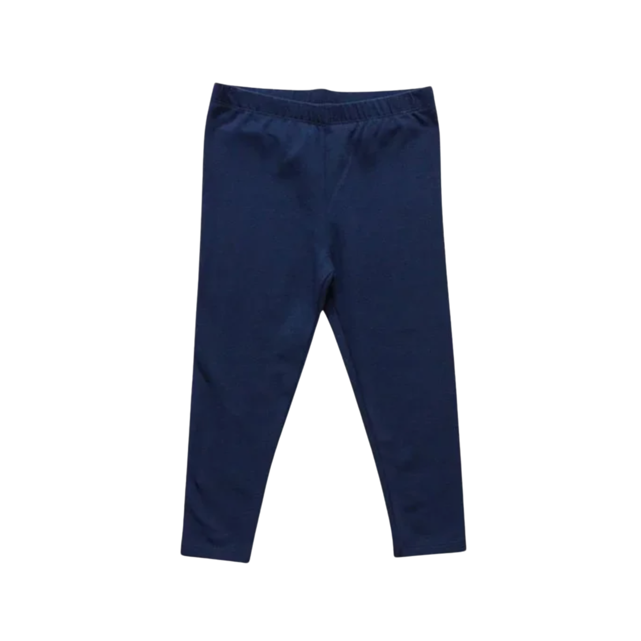 pink chicken girls organic legging - navy.