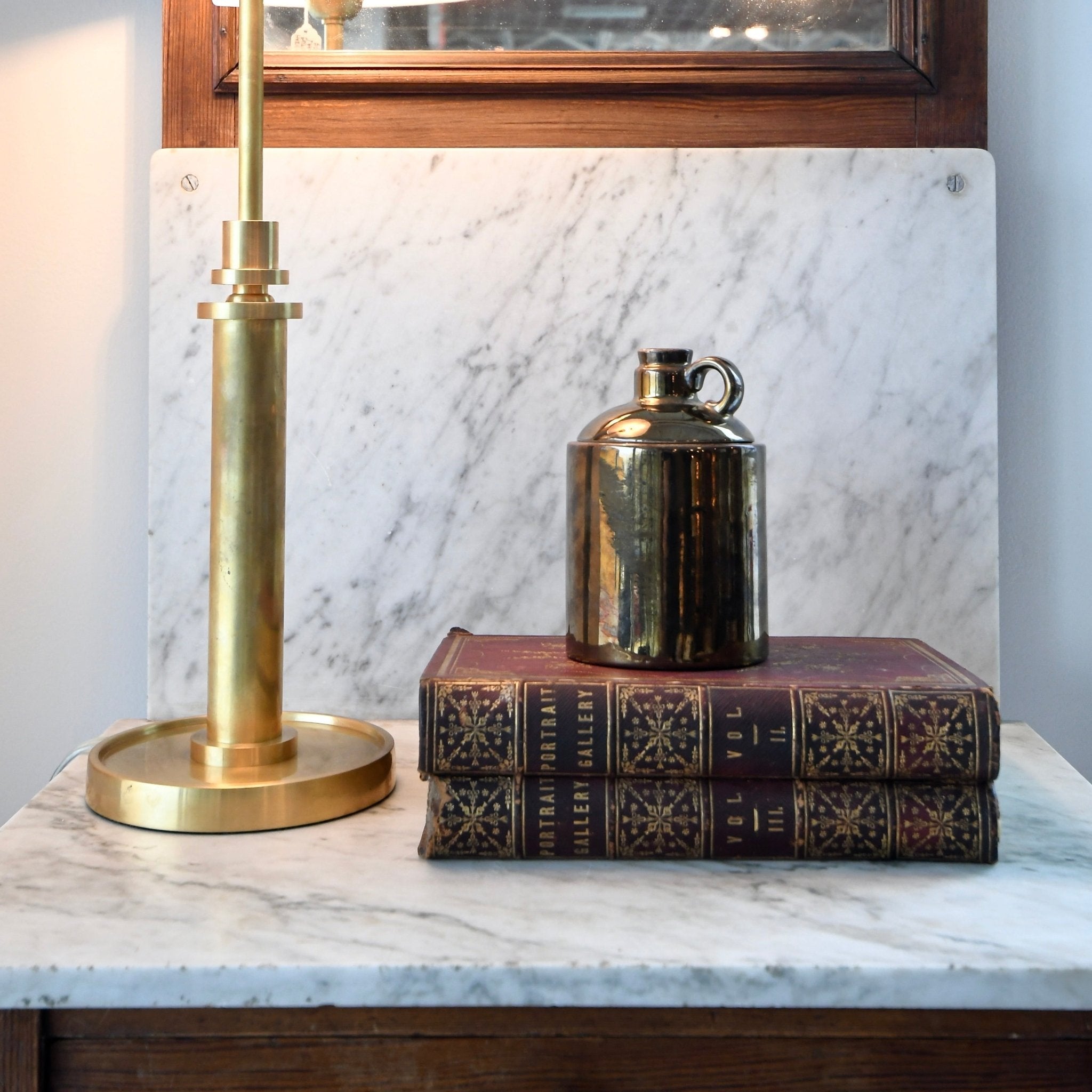 Portrait Gallery, Set of 2 Antique Books - Details and Design - Books - Details and Design Showroom