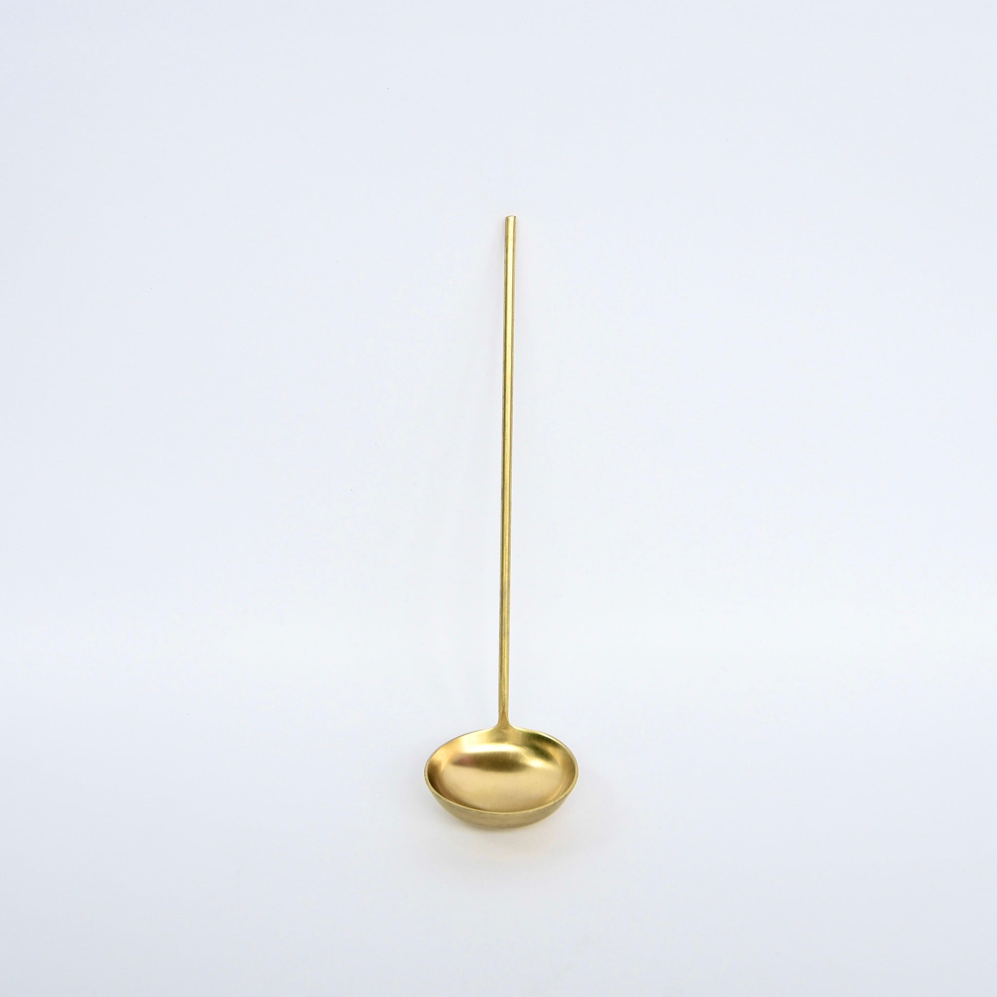 Elegant Stainless Steel Ladle - Shoppe Details and Design.