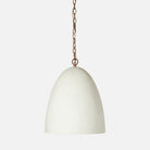 White/Gold Plaster Talynn Ceiling Pendant Lamp – Modern elegance