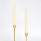 Twisted Rope 10" Candles in Cream - Shoppe Details and Design.