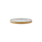 6" Gilded Glass Coaster for Small Round Botanical Candles - Shoppe Details and Design.