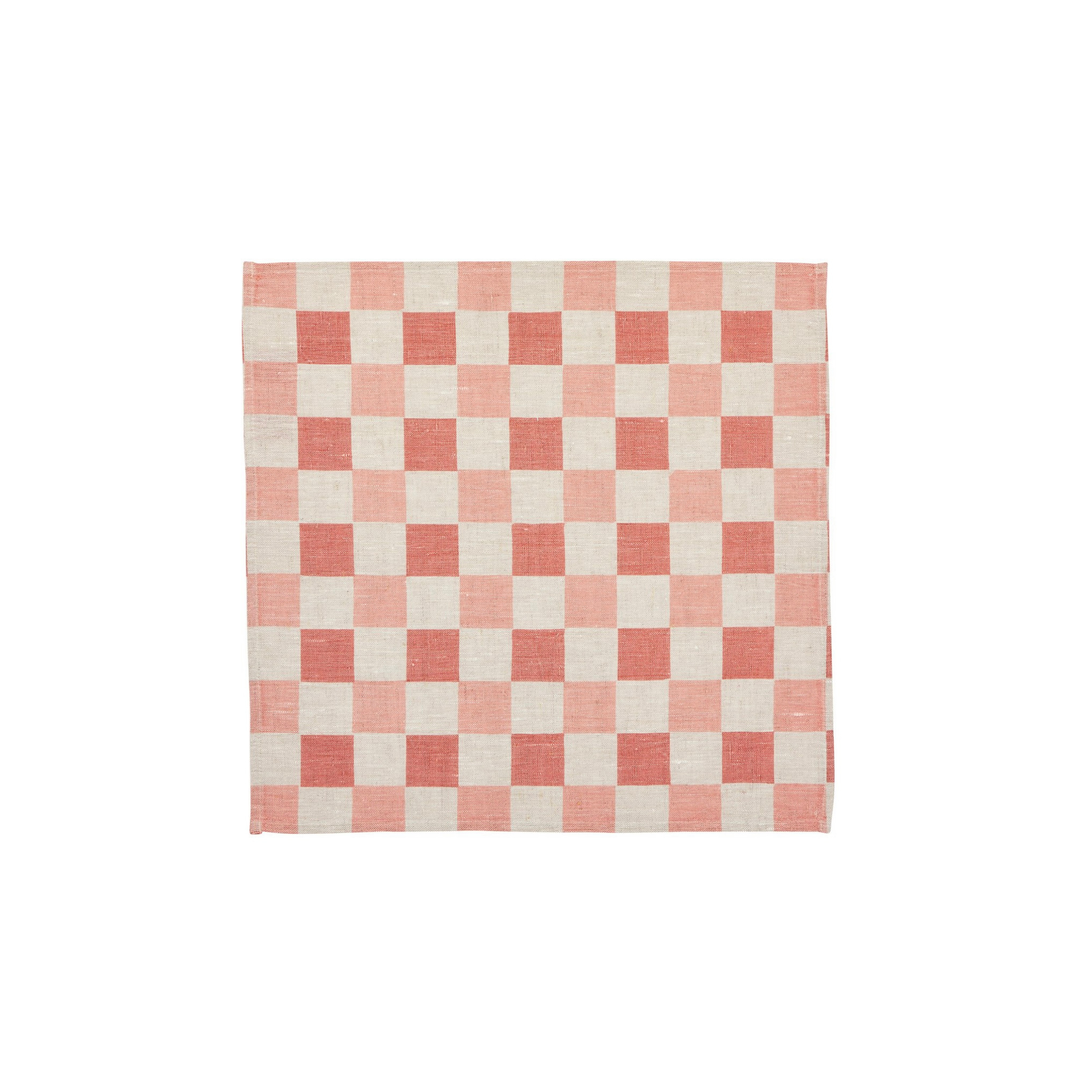Checker Blossom Napkins Set - Bonnie and Neil - Shoppe Details and Design.