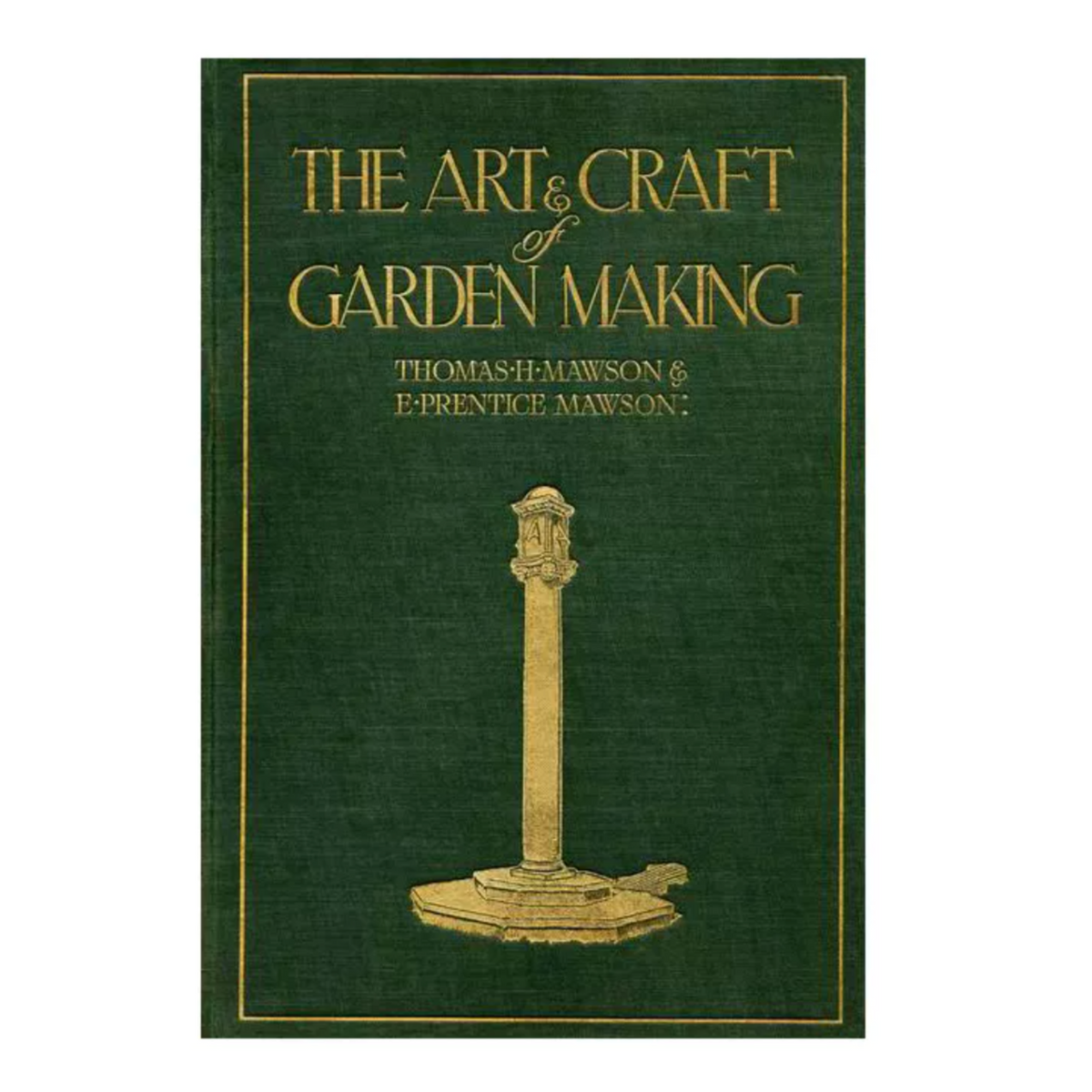 The Art & Craft of Garden Making green coffee table book.