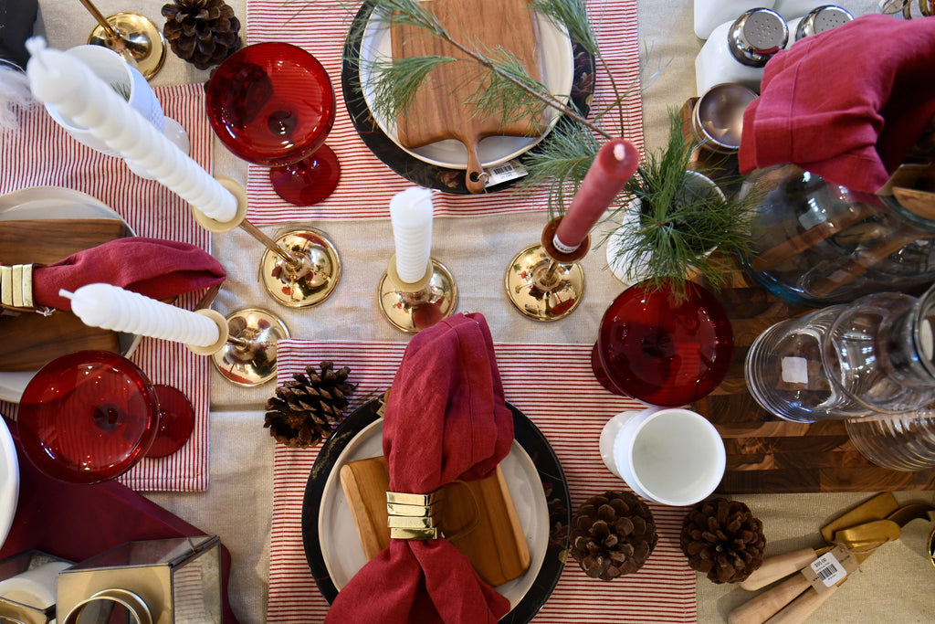 festive tablescapes