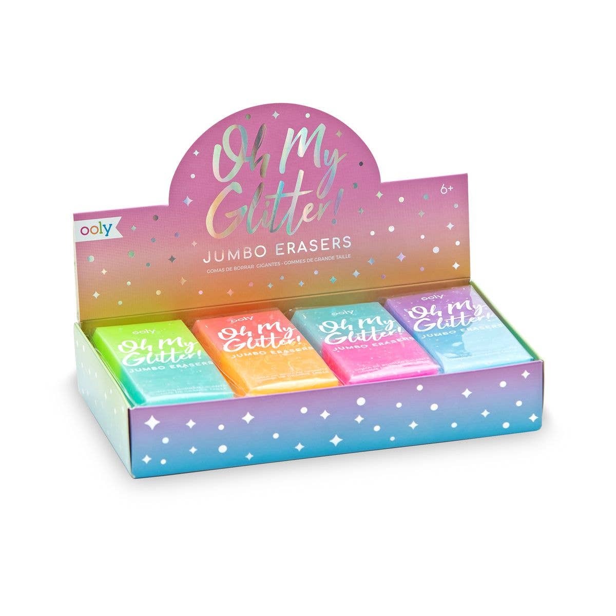 Ooly - Oh My Glitter - Jumbo Erasers