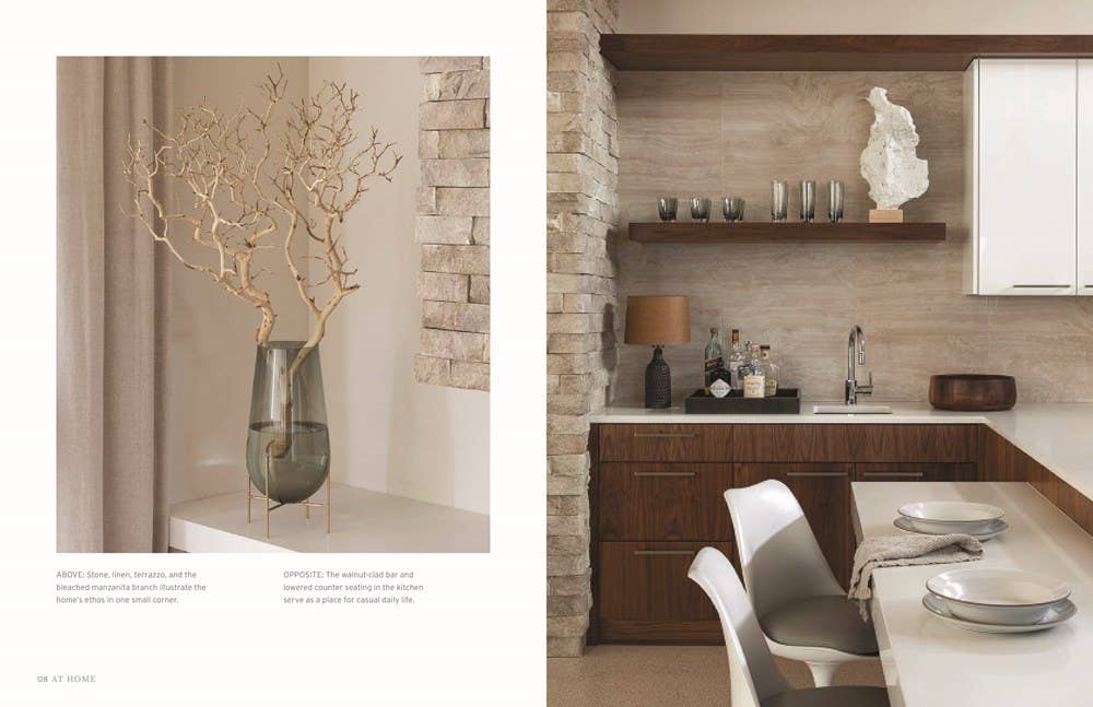 at home evocative and art forward interiors coffee table book.