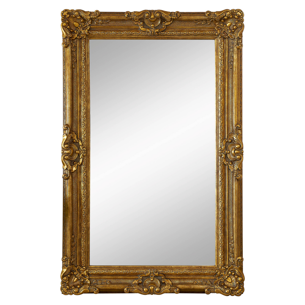 antique gold mirror