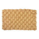 Basket Weave Woven Coconut Fiber Doormat