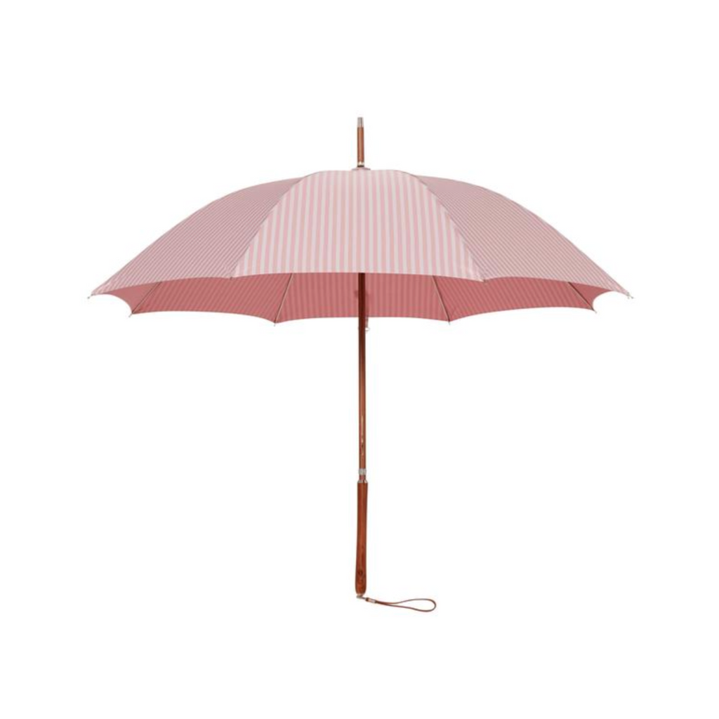 Business & Pleasure - Pink Stripe Rain Umbrella