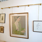 Stylish Brass Picture Rail - Perfect for Art Display