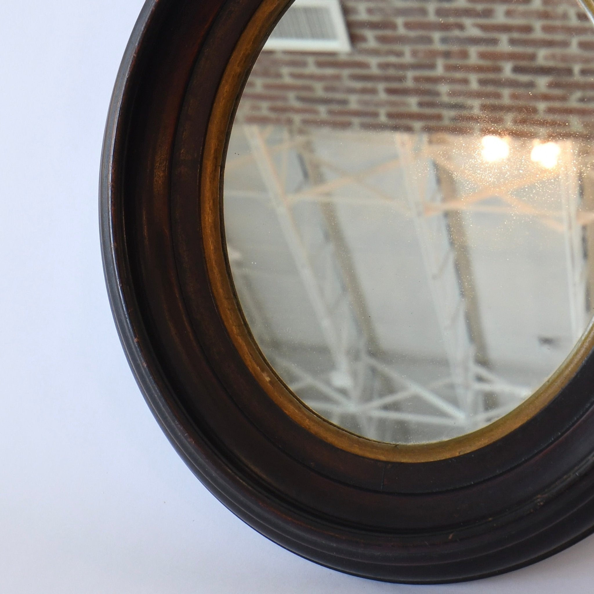 Vintage Oval Mirror