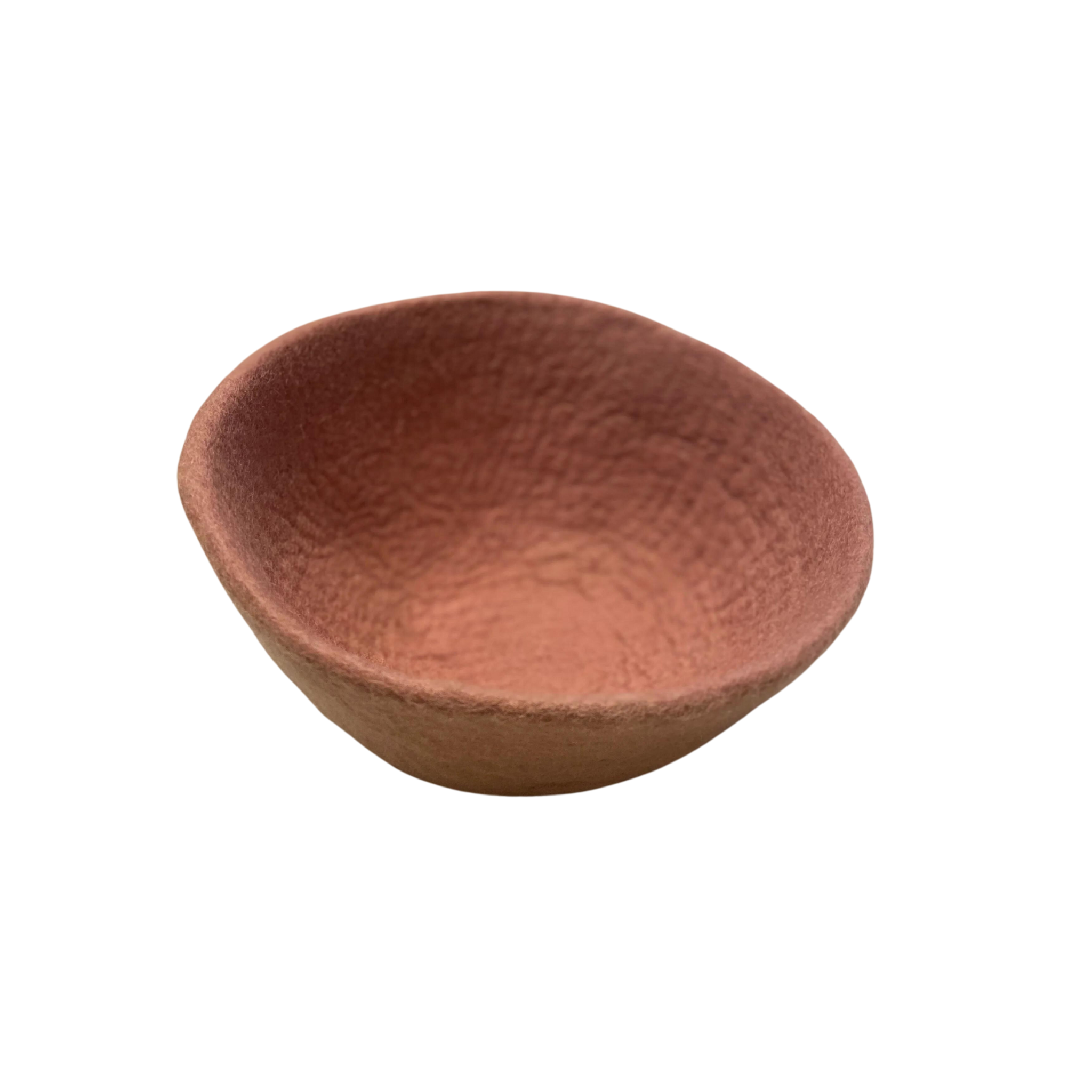 Peach Fair Trade Felt Bowl Insert - Shoppe Details and Design