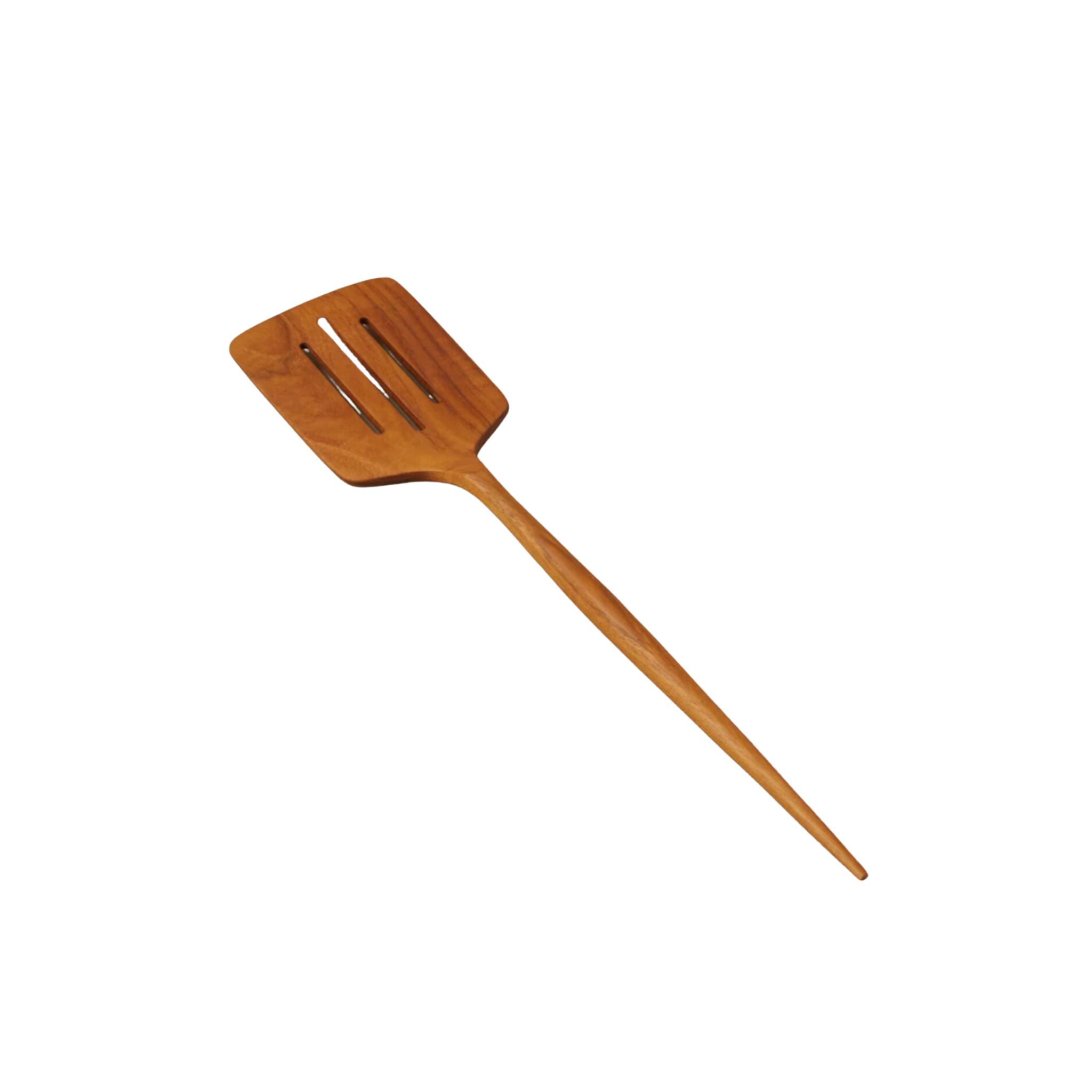 Teak Wood Spatula - Artisanal Culinary Essential | Handcrafted Teak Wood Spatula - Premium Kitchen Tool - Shoppe Details and Design