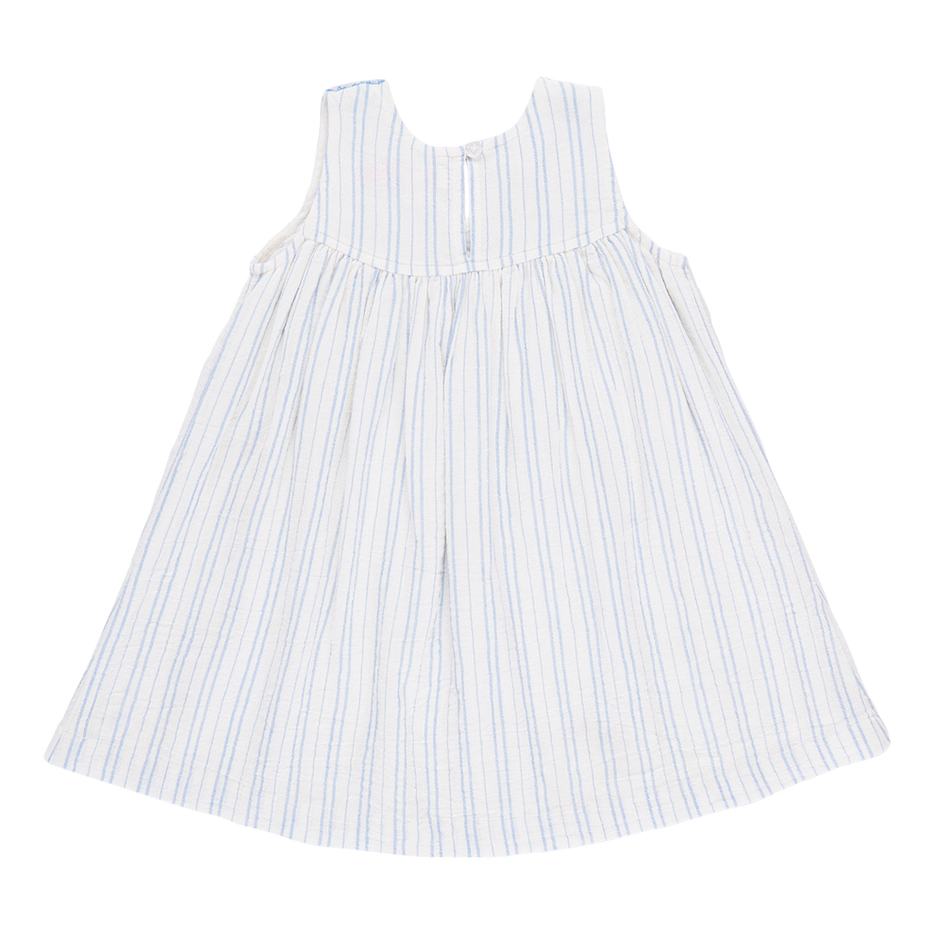 Girls Courtney Dress in Riviera Stripe | Classic Stripes | Pink Chicken - Shoppe Details and Design