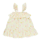 Girls Amalia Dress in Pink Lemonade | Refreshing Novelty Print | Pink Chicken - Shoppe Details and Design