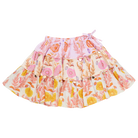 Girls Allie Skirt in Gilded Floral Mix | Boho Chic Vibes | Pink Chicken - Shoppe Details and Design