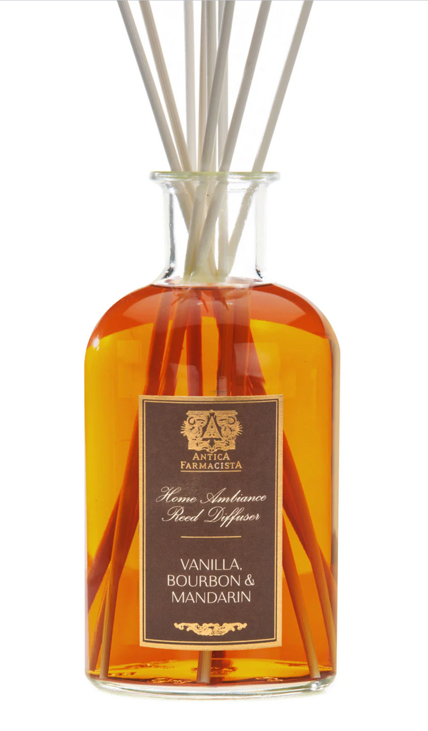 Apothecary-inspired Vanilla, Bourbon & Mandarin Diffuser Bottle