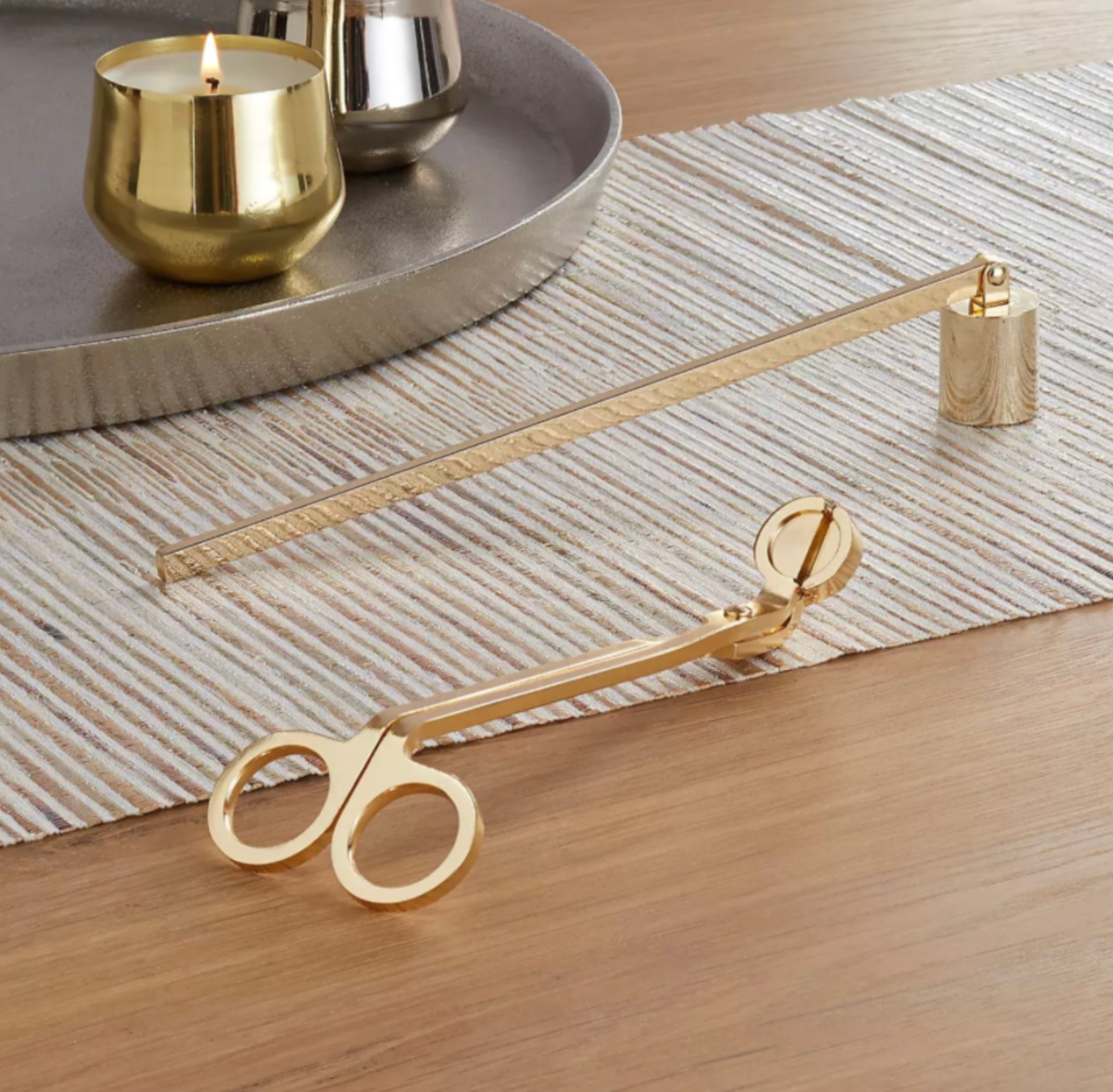 Gold Candle Snuffer - Shoppe Details and Design