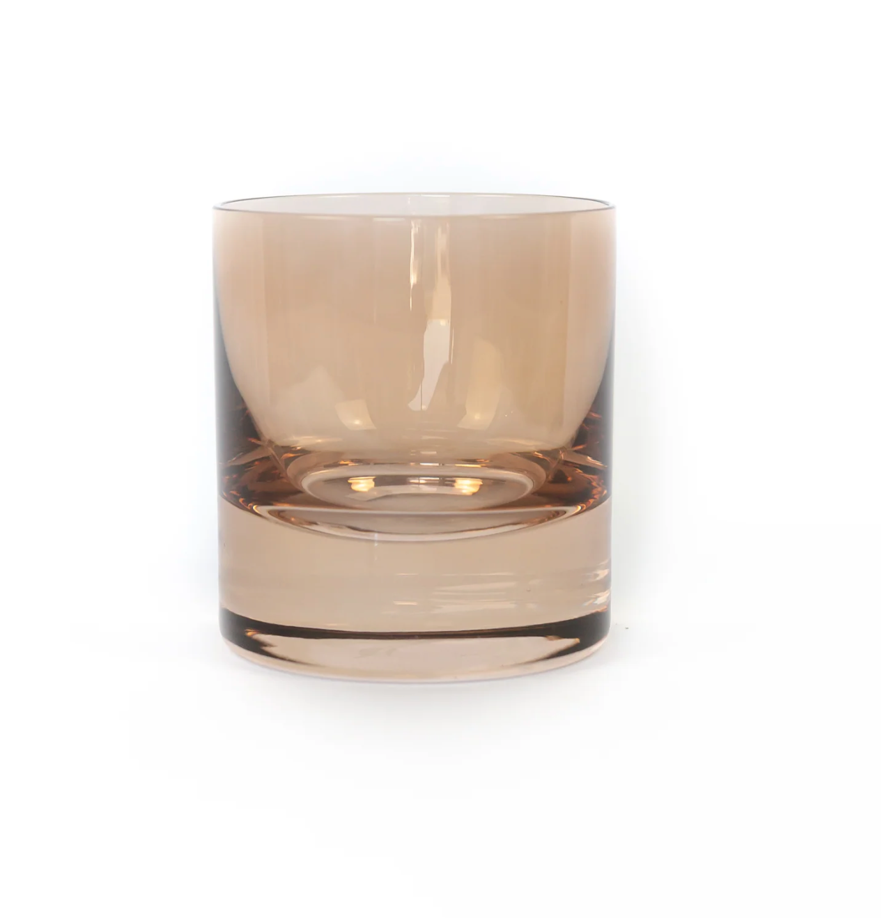Estelle Colored Wine Stemless Glasses - Set of 6 {Amber Smoke}