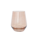 Amber Smoke Wine Stemless: Set of 2 - Shoppe Details and Design