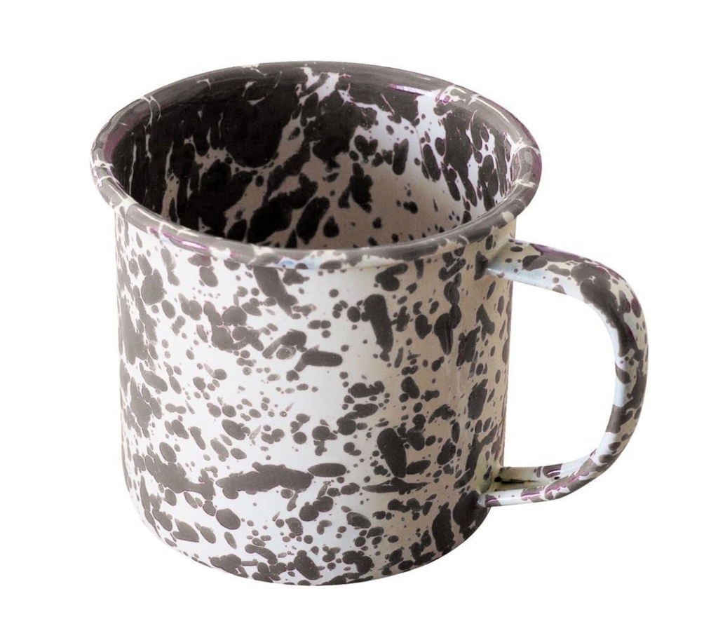 12 oz Grey Marble Mug - Handcrafted Elegance by Crow Canyon Home - Shoppe Details and Design