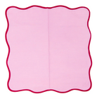 Scalloped Cotton Napkin Set of 4 (Pink) Set Modafleur - Shoppe Details and Design