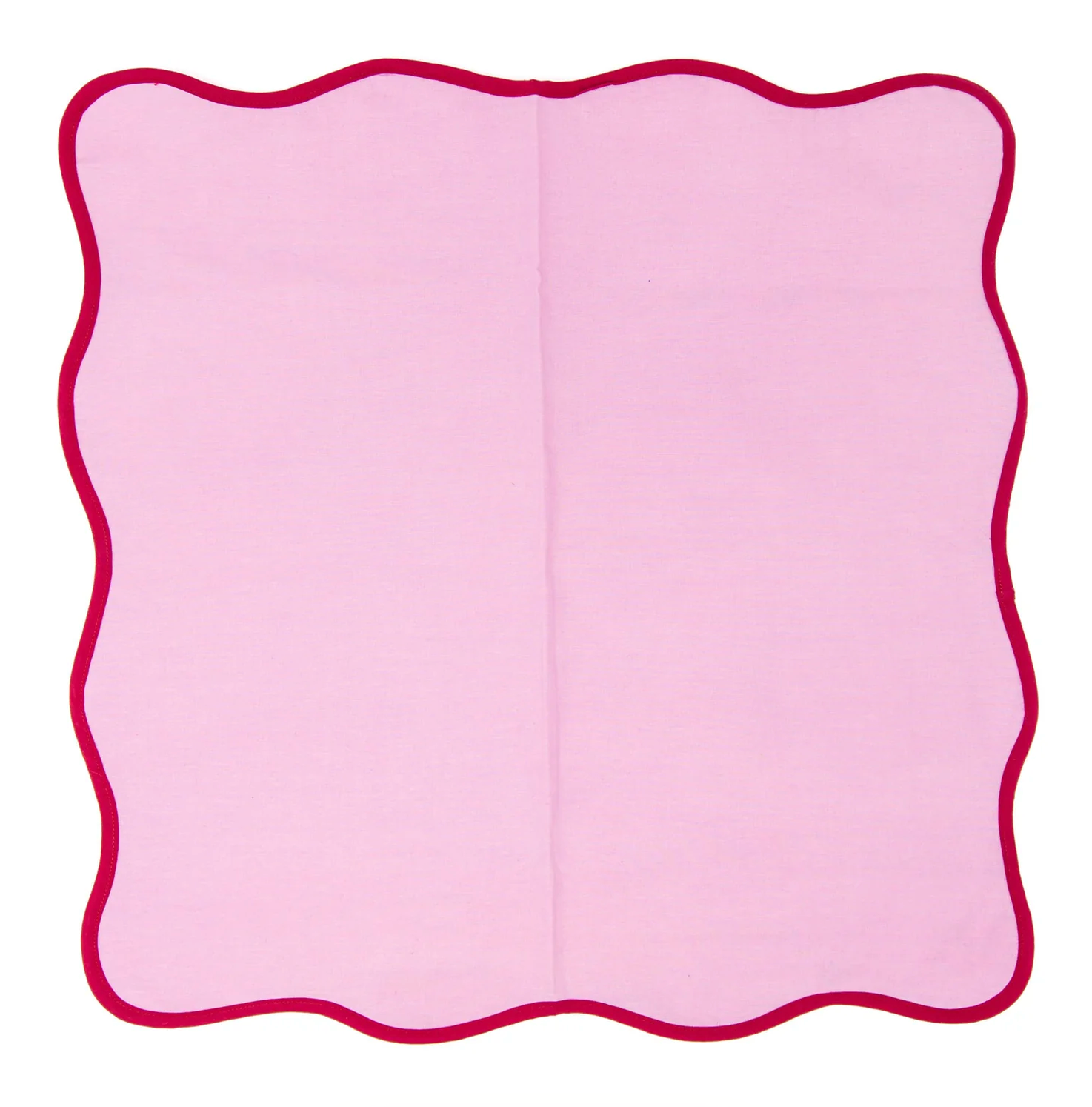 Scalloped Cotton Napkin Set of 4 (Pink) Set Modafleur - Shoppe Details and Design