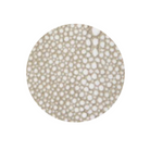 Sand Realistic Faux Shagreen David Mirror – contemporary elegance.