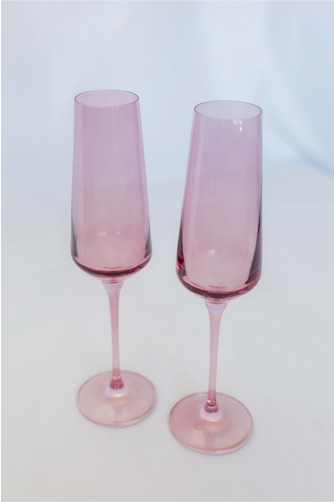 Estelle Rose Champagne Flute Set - Set of 2 - Shoppe Details and Design