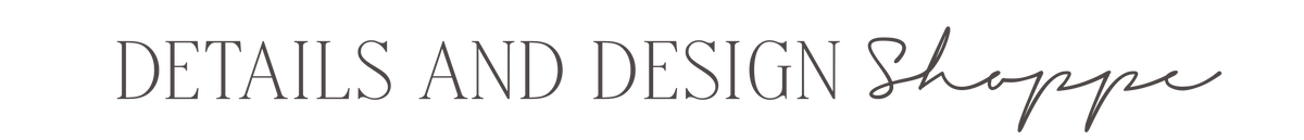 Shoppe Details and Design - Logo