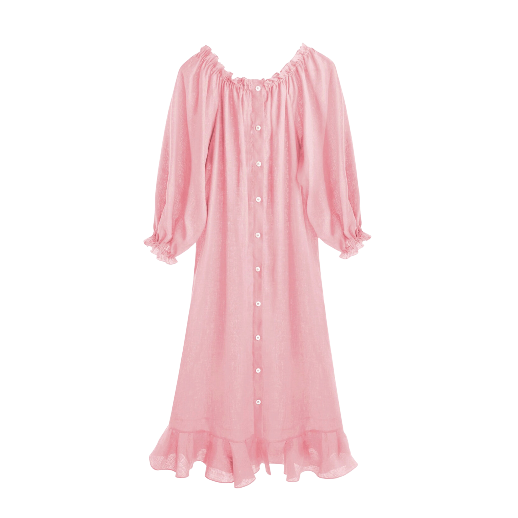 Sleeper Loungewear Dress - Pink (One Size) - Shoppe Details and Design